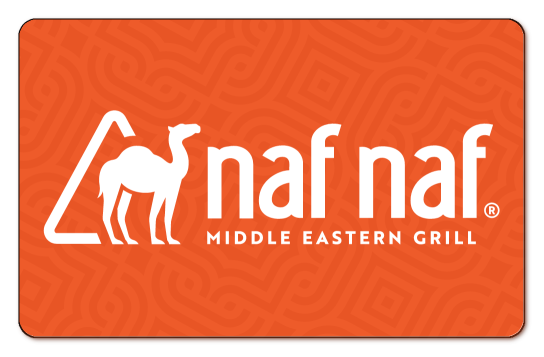 naf naf camel logo on an orange background